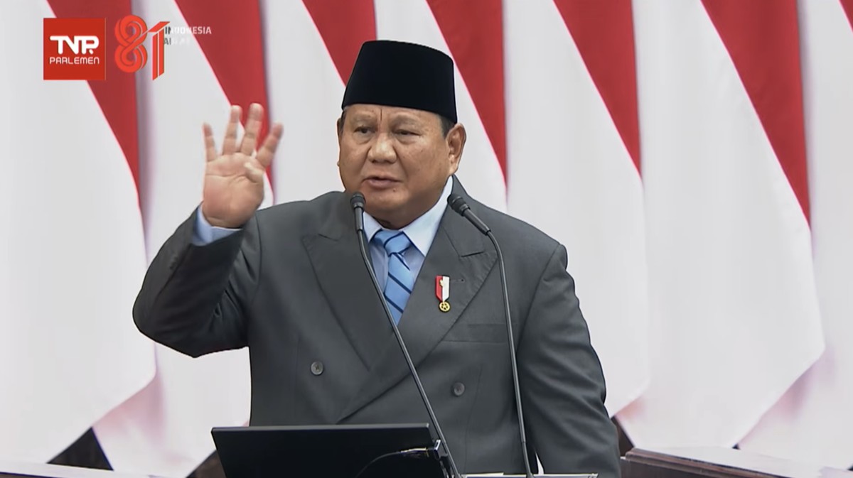 Prabowo Happy! Tak Ada Lagi Anggaran HUT Kementerian, Cukup Tumpengan