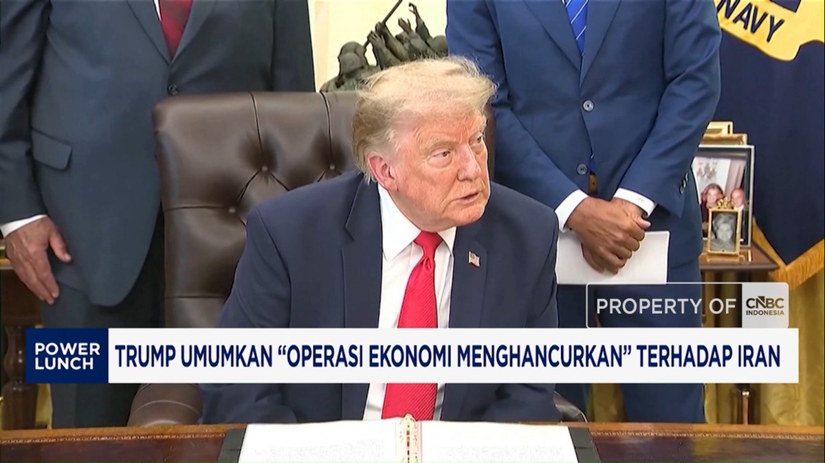 Video: Trump Umumkan “Operasi Ekonomi Menghancurkan” Terhadap Iran