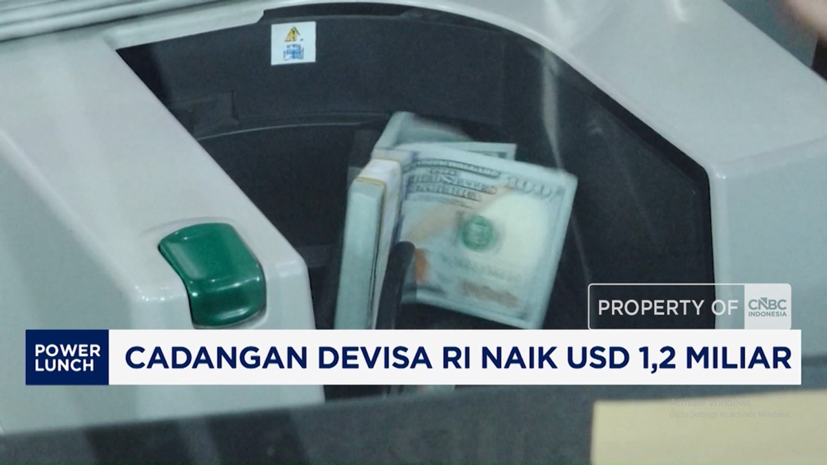 Video: Agustus 2026, Cadangan Devisa RI Naik USD 1,2 Miliar