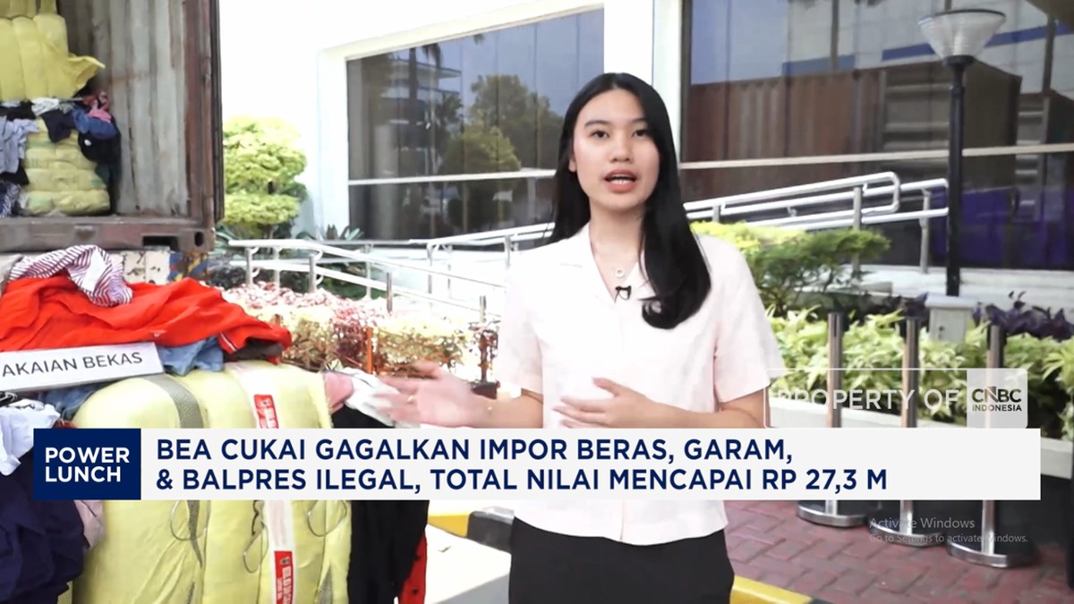 Bea Cukai Gagalkan Impor Beras, Garam, dan Balpres, Mencapai Rp 27,3 M