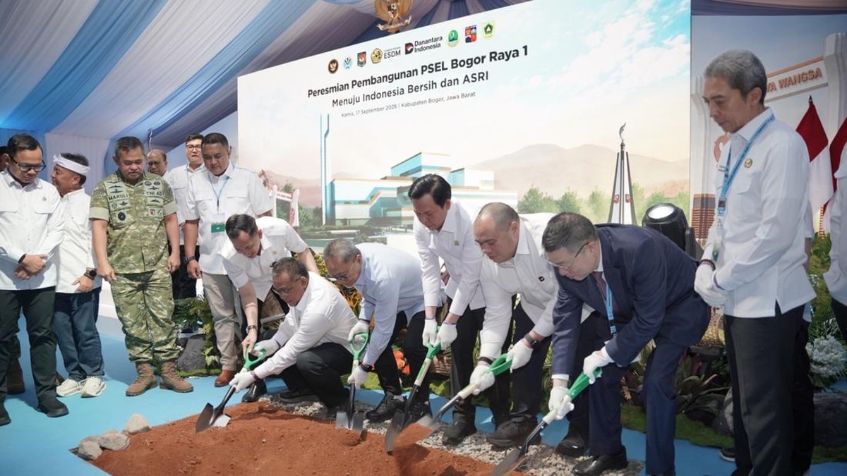 PSEL Bogor Raya 1 Resmi Dimulai, Bisa Kelola 500 Ribu Ton Sampah/Tahun