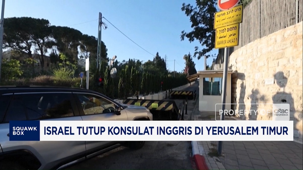 Video: Israel Tutup Konsulat Inggris di Yerusalem Timur