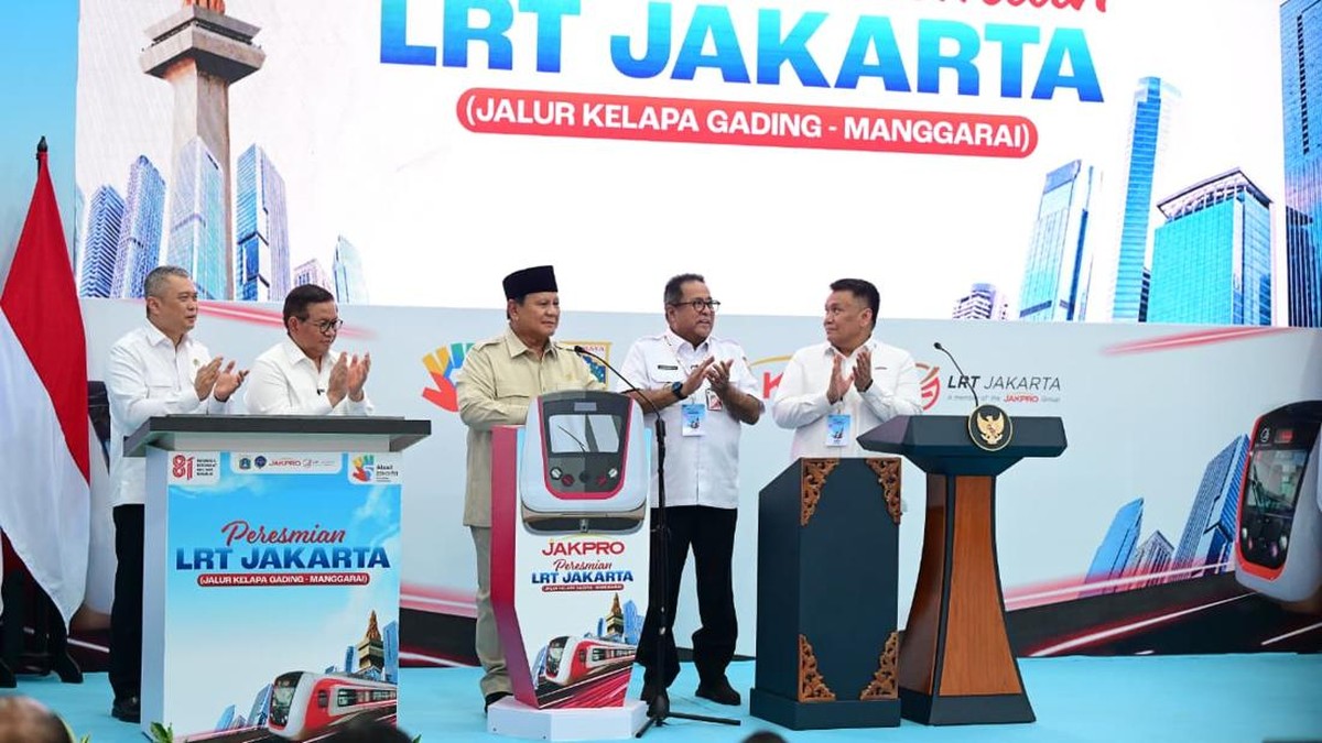 Bos Nindya Karya Bangga Bangun LRT Jakarta Fase 1B Hingga Beroperasi