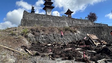Pura di Nusa Penida Terbakar, Diduga Berawal dari Aksi Bakar Sampah