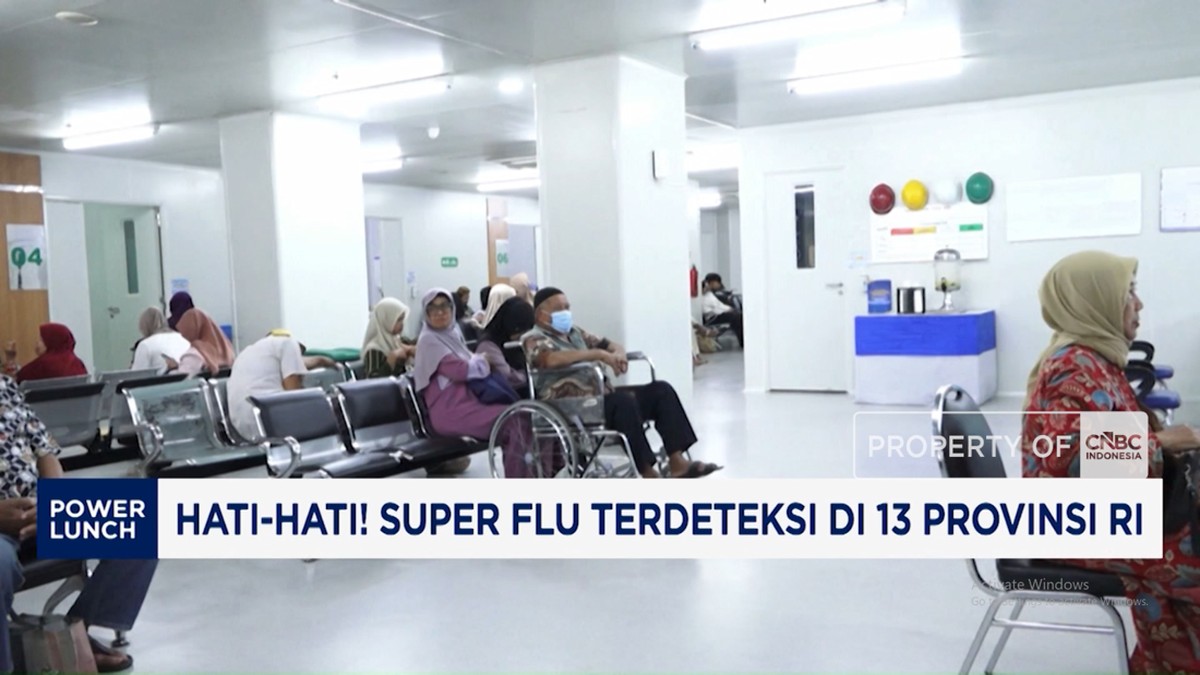 Video: Super Flu Terdeteksi di 13 Provinsi RI