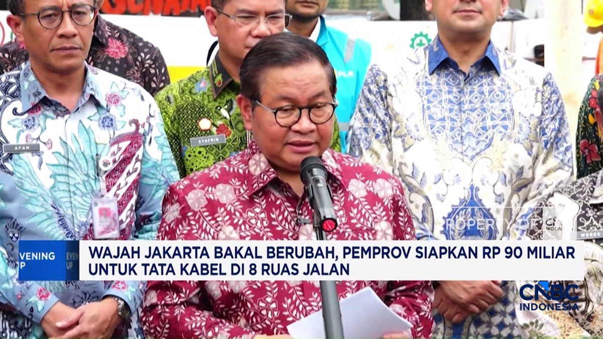Video: Wajah Jakarta Berubah, Pemprov Siapkan Rp. 90 Miliar Tata Kabel