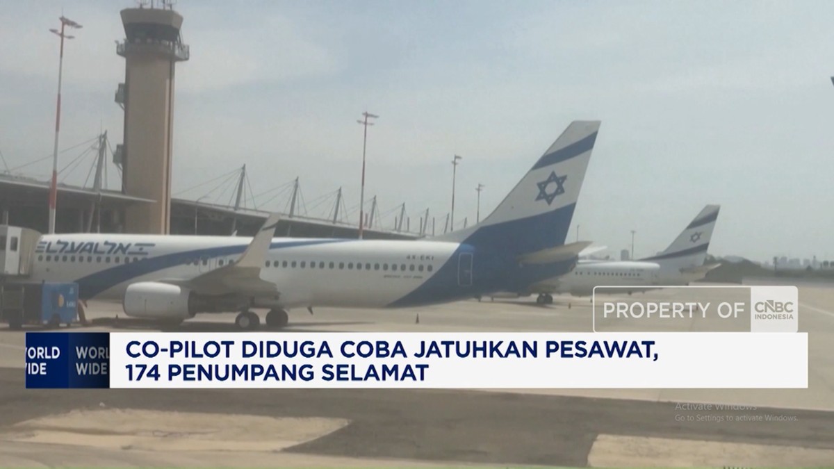 Video: Co-Pilot Diduga Coba Jatuhkan Pesawat, 174 Penumpang Selamat