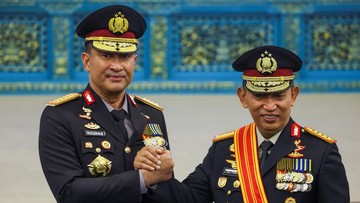 FOTO: Suyudi Ario Seto Jadi Kapolri Gantikan Listyo Sigit
